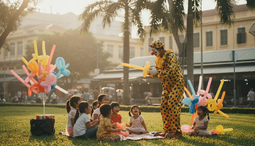  Thuê Chú Hề Thổi Bóng Tại Quận 10. Ảnh 1